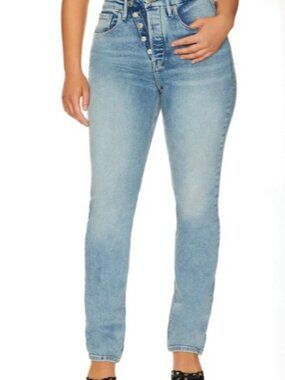 Good American Good Icon Jeans Size 10/30 Indigo440